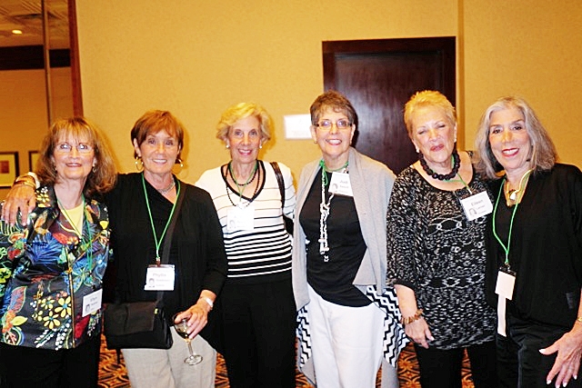 Ellyn Robbins, Phyllis Goldstein, Arlene Resnick, Judy Sadoff, Eileen Lerner and Glorya Shorr.