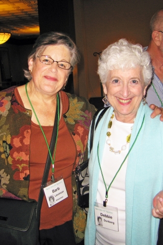Barb Levinson and Debbie Donberg.